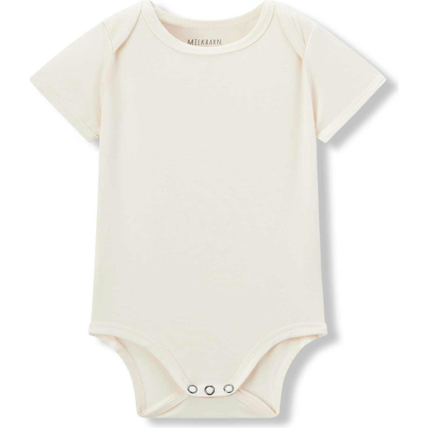 Salt Luxe Solid Short Sleeve One Piece