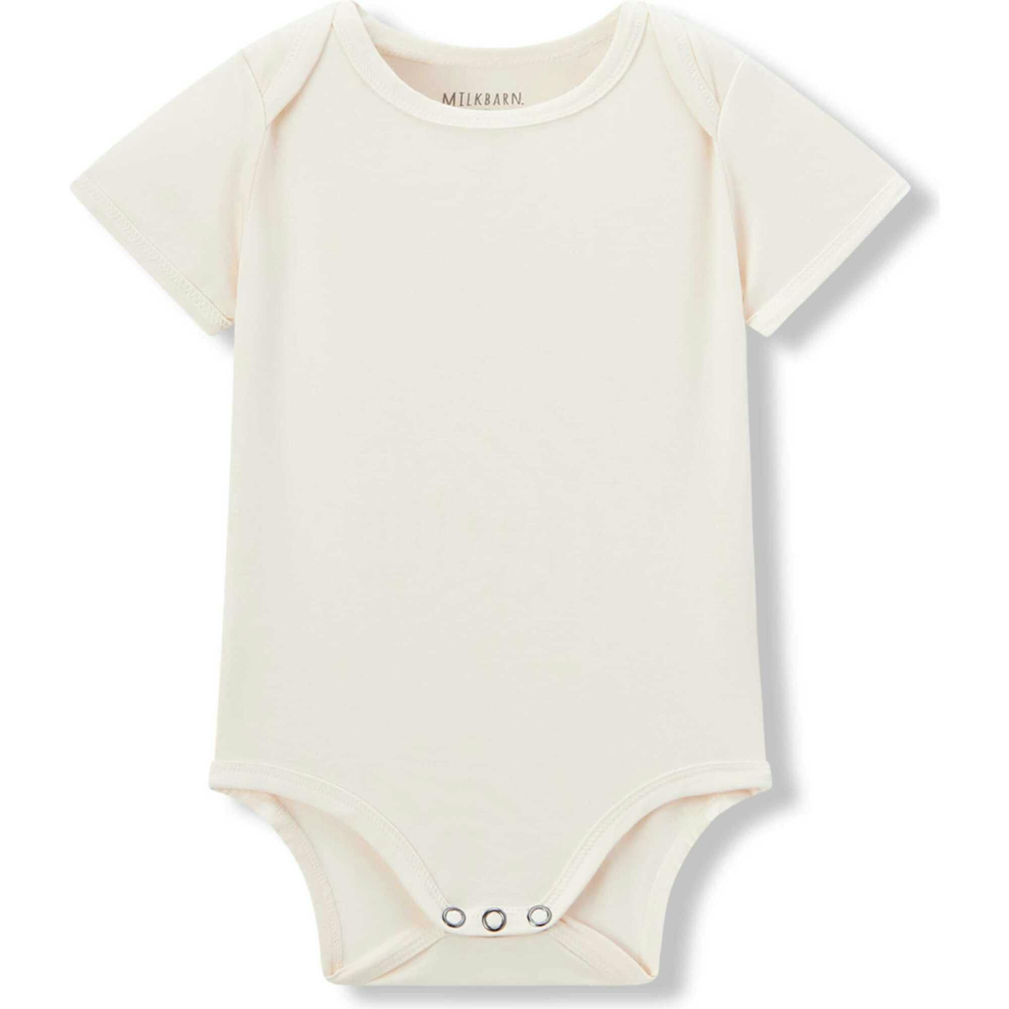 Salt Luxe Solid Short Sleeve One Piece