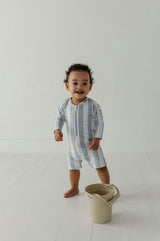 Baby Boy One-Piece Rash Guard Swimsuit in Dinosaur