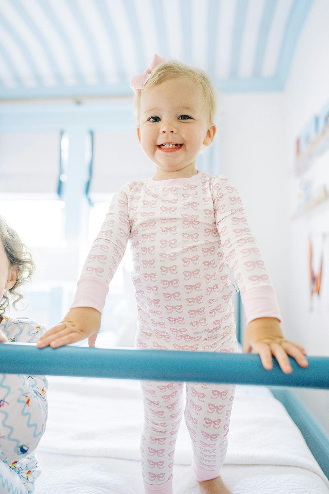 2 piece Bow Pajama