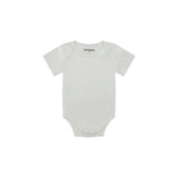 Ribbed Short Sleeve Baby Onesie