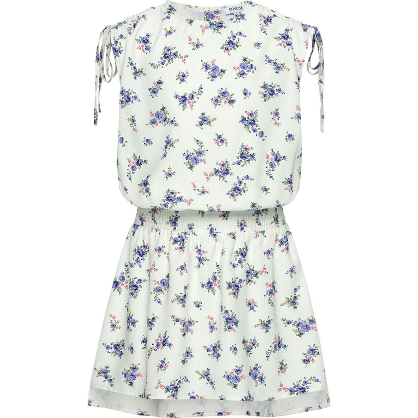Helen Dress Violet Roses