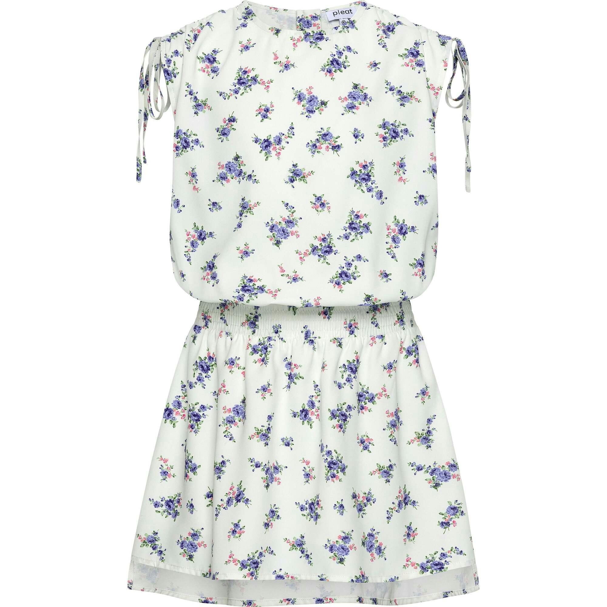 Helen Dress Violet Roses