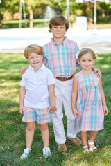 Short Sleeve Polo - White