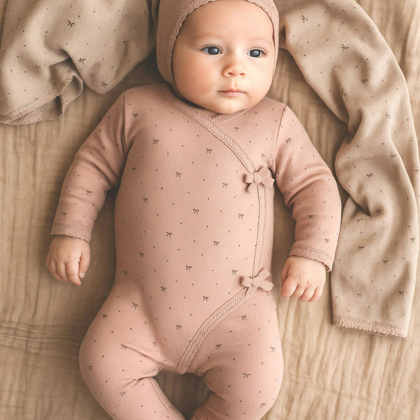 Bow Wrap Footie