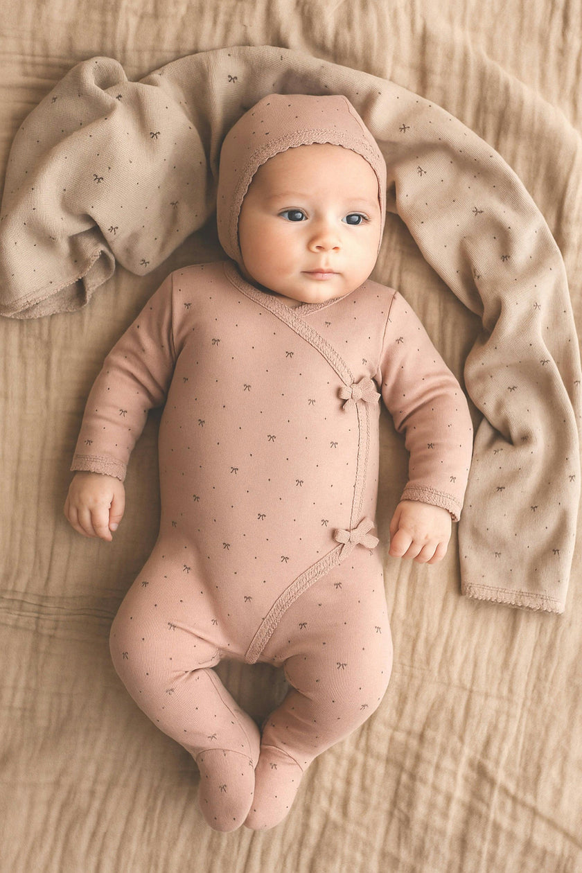 Bow Wrap Footie