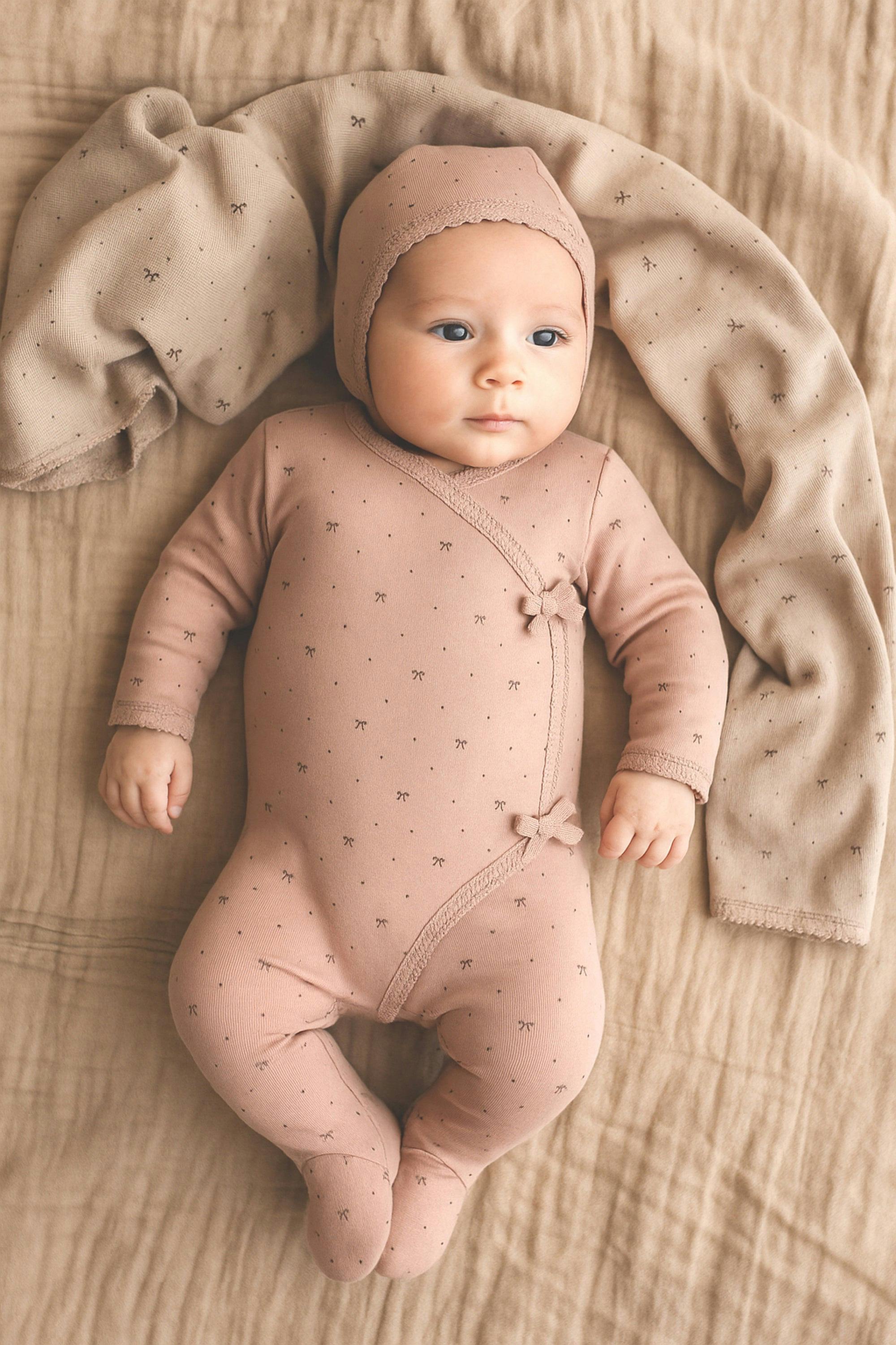 Bow Wrap Footie