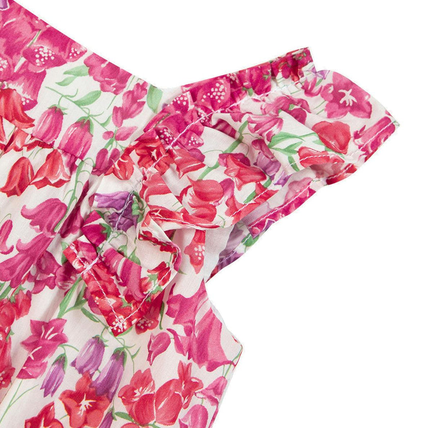 TARTINE ET CHOCOLAT Liberty Baby Romper - Bouganvillier