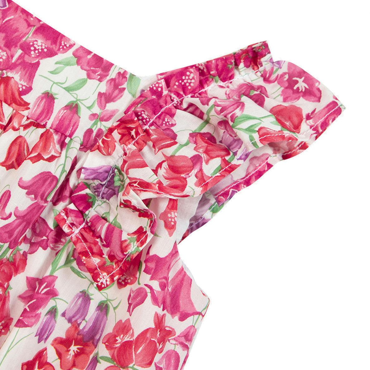 TARTINE ET CHOCOLAT Liberty Baby Romper - Bouganvillier