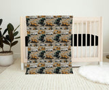 Work Hard, Play Hard Quilted Bamboo Blanket