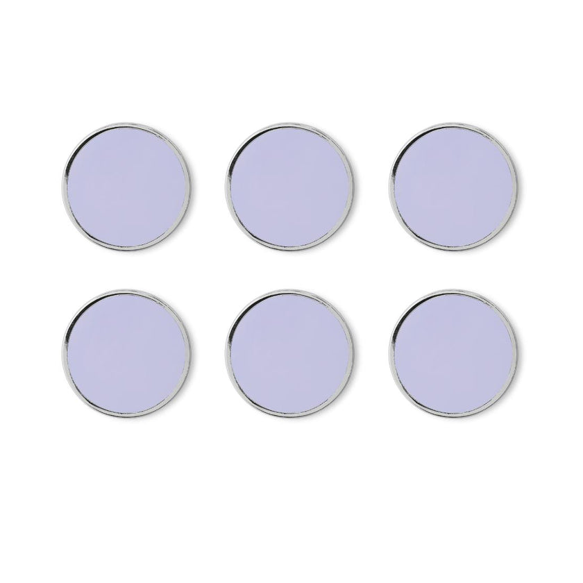 The Buttons in Lilac