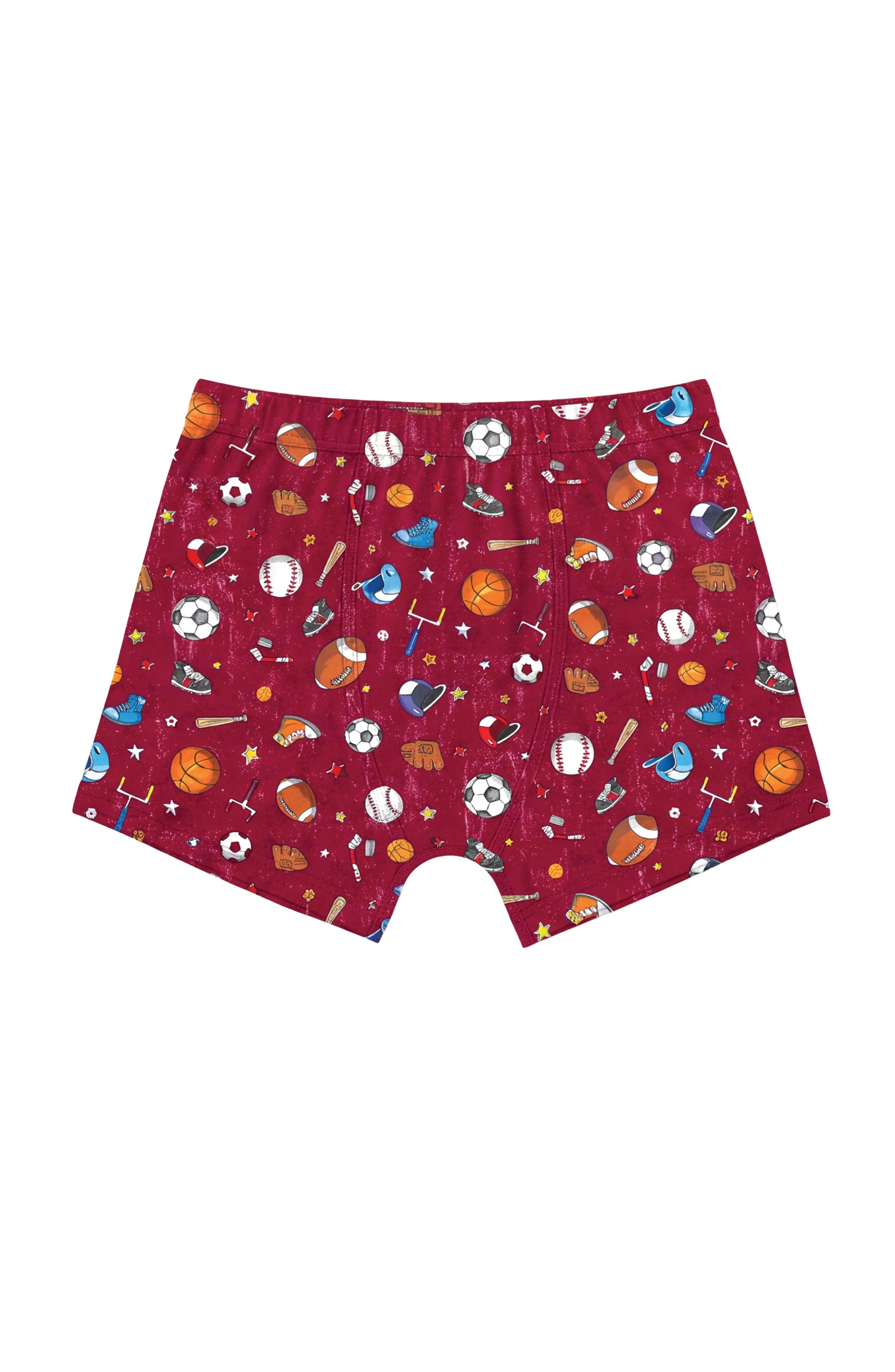 3 Pcs Set Boys Boxer Briefs - Sports