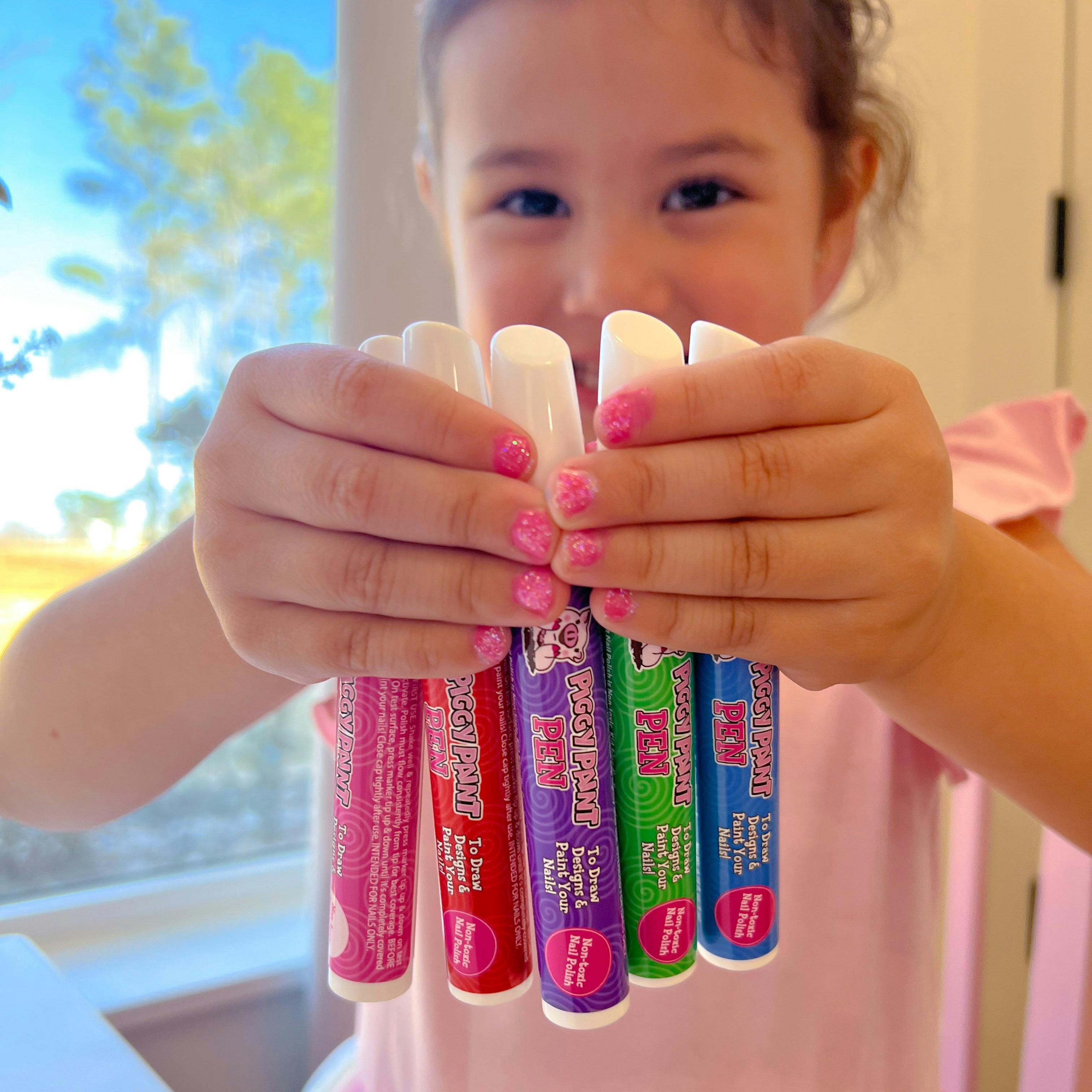 Bright Bunch Bundle 3-Pack Pens - Kids Non-toxic Nail Polish
