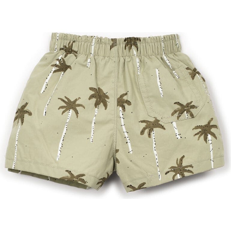 Palm Tree Print Swim Shorts