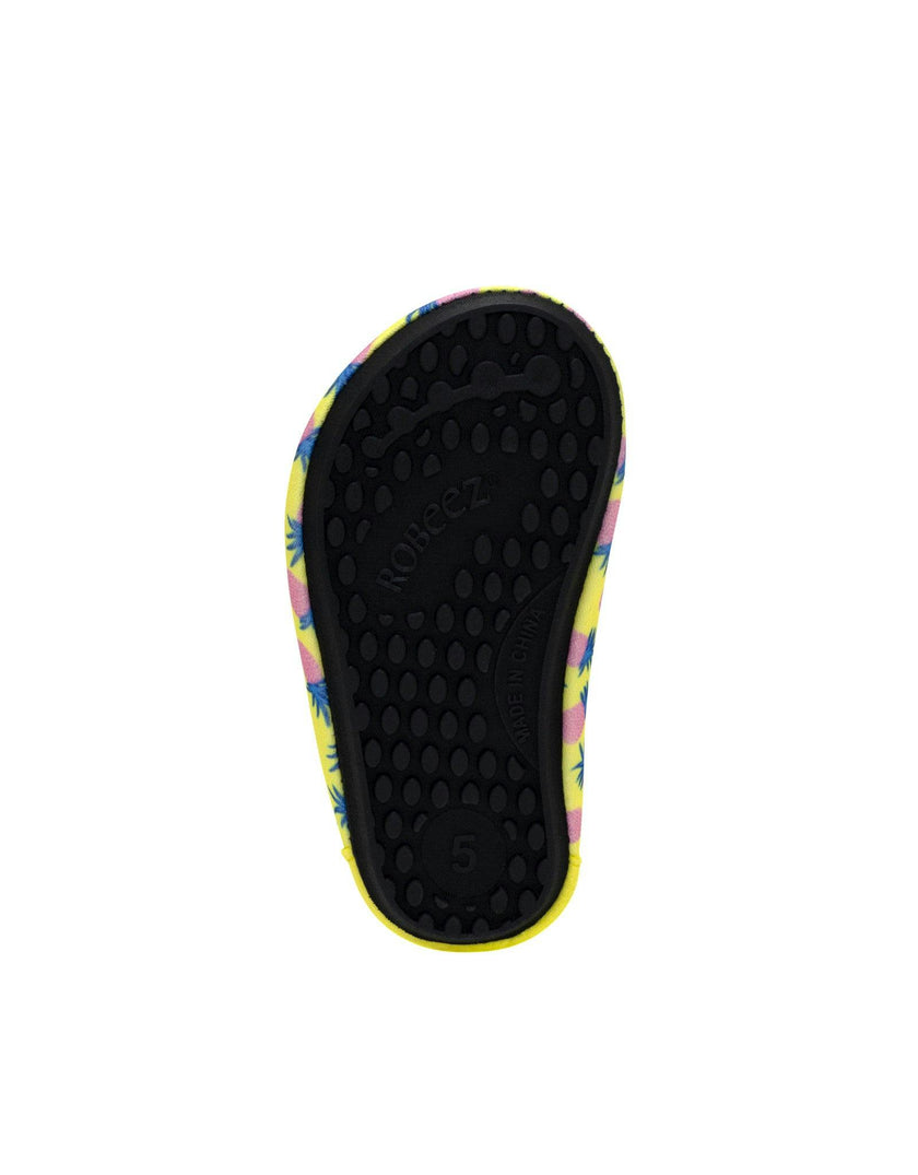 Pineapple Crush Aqua Shoes in Yellow
