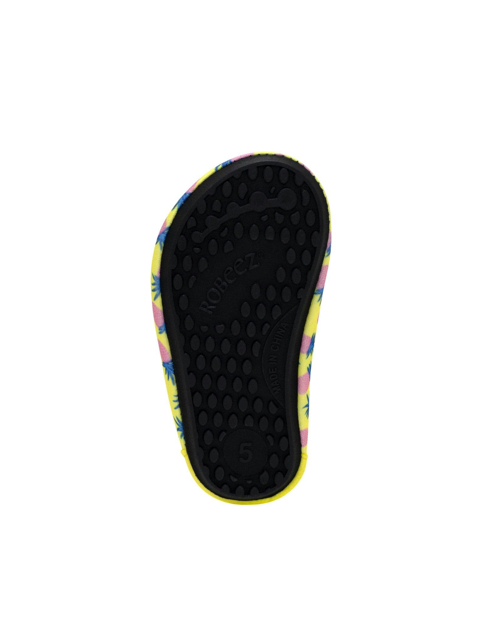 Pineapple Crush Aqua Shoes in Yellow