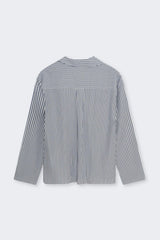 Alheli Woman Shirt  Summer Midnight Stripes