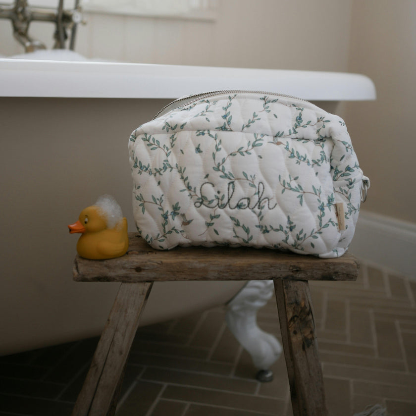 Secret Garden Toiletry Zipper Pouch, Prints
