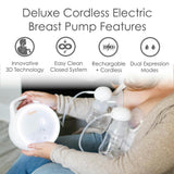 Rechargeable Breast Pump - Premium