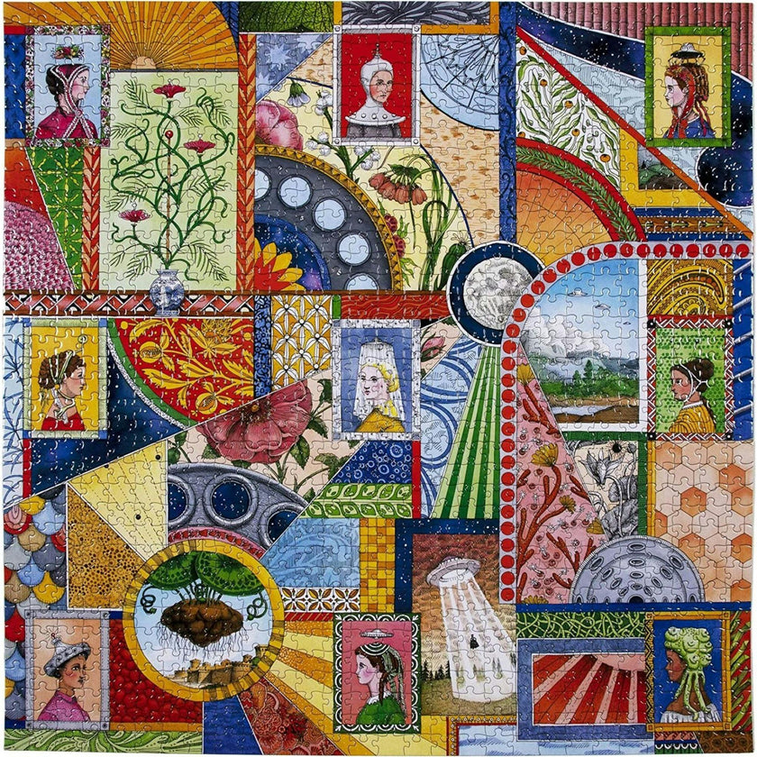 Piece and Love UFO Victorian Ladies 1000 piece jigsaw puzzle