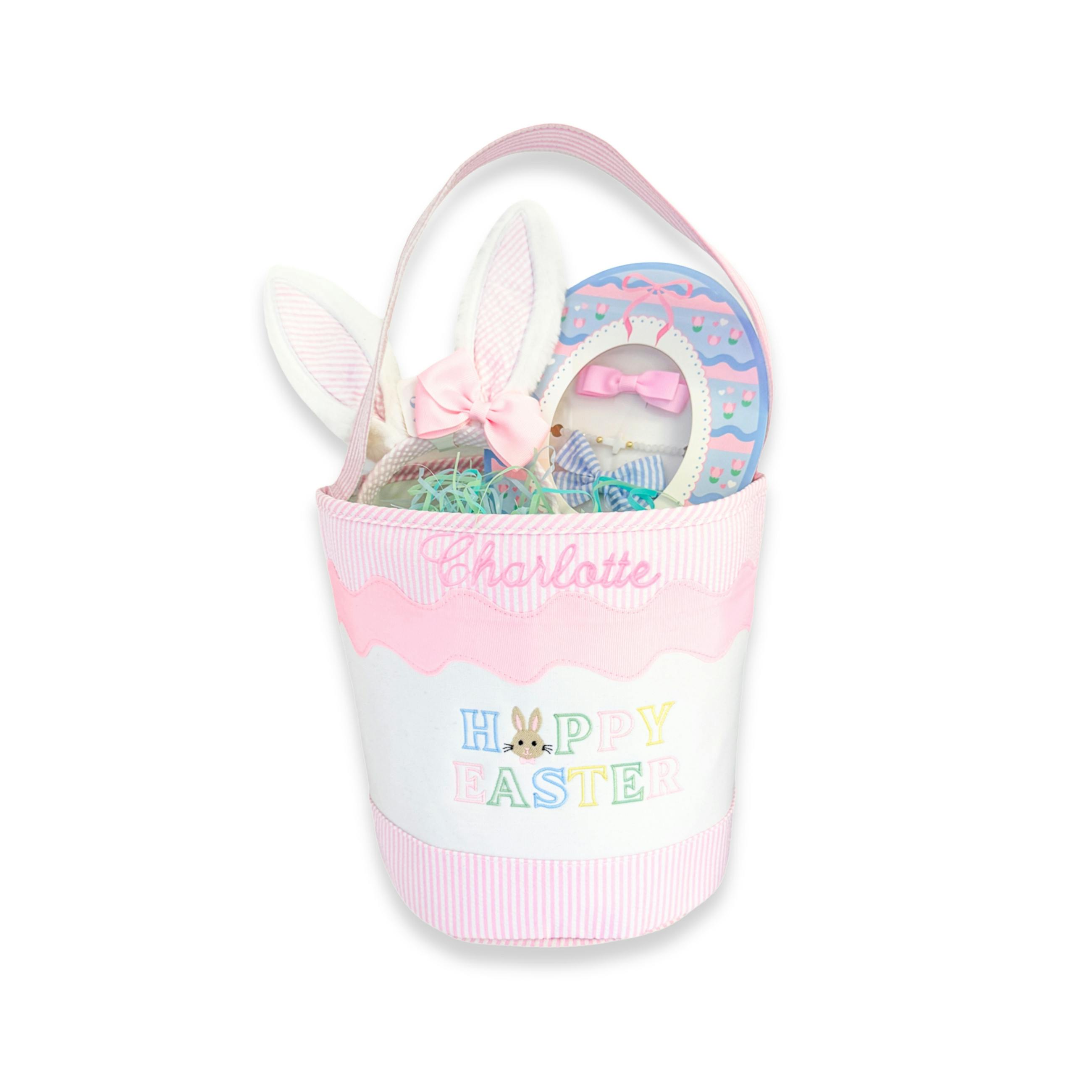 Hoppy Easter Tote, Pink