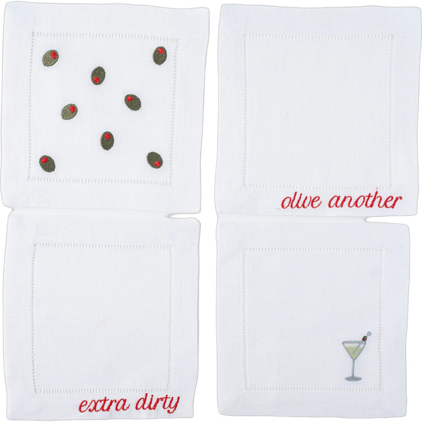 Martini Cocktail Napkins