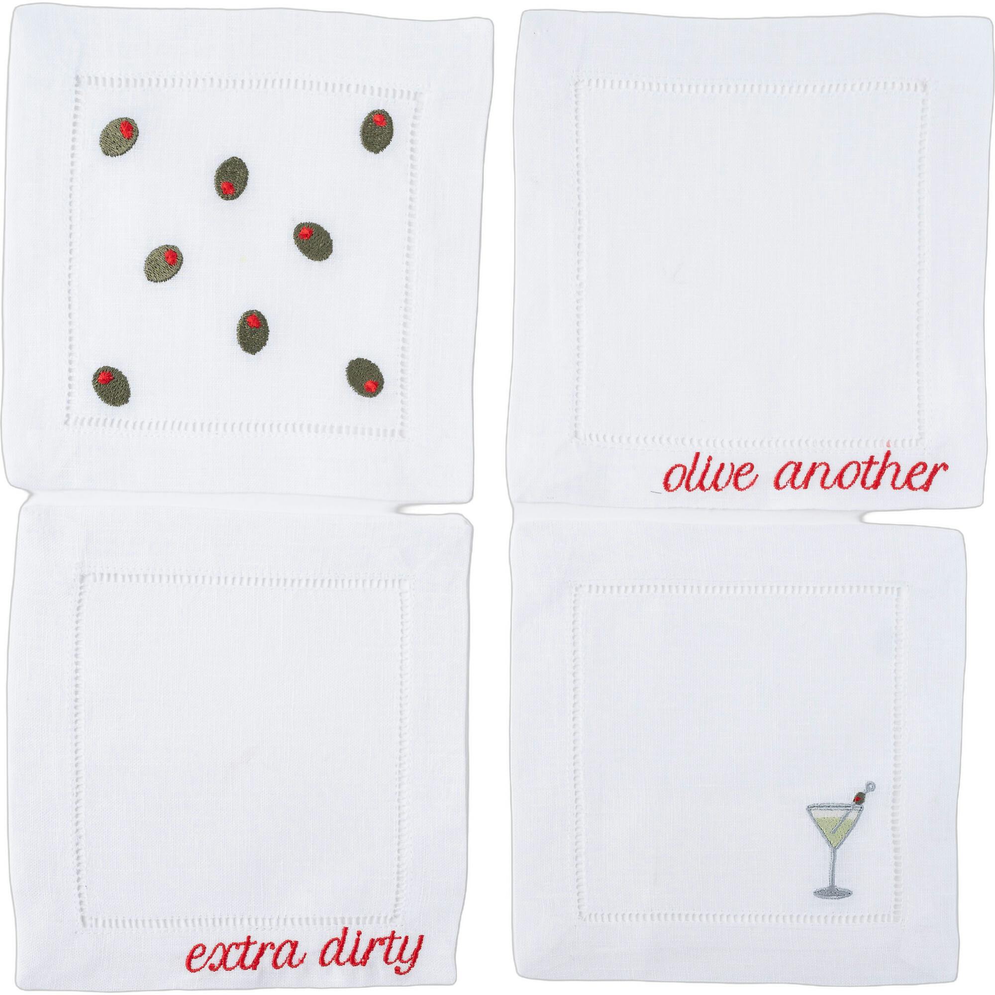 Martini Cocktail Napkins