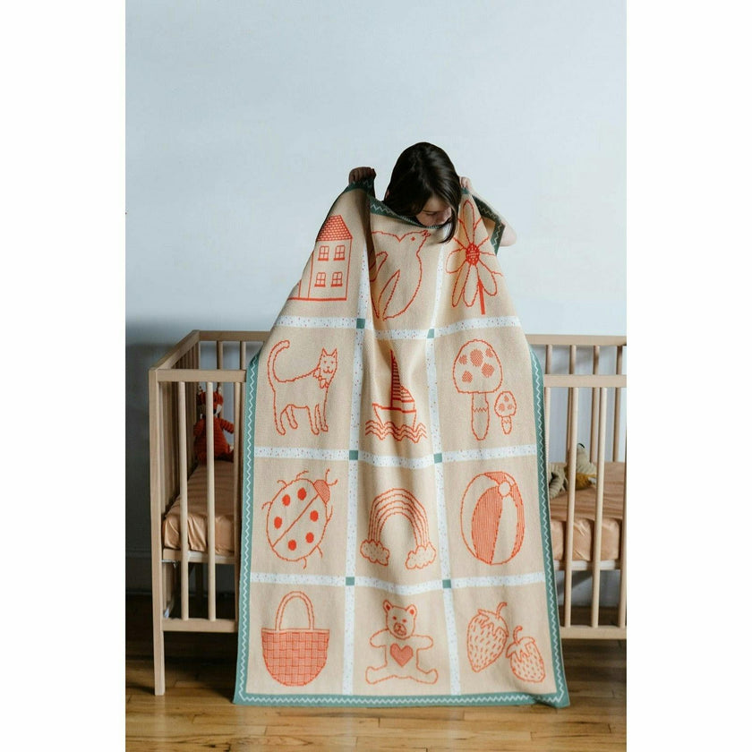 Baby's Things Knit Midi Blanket