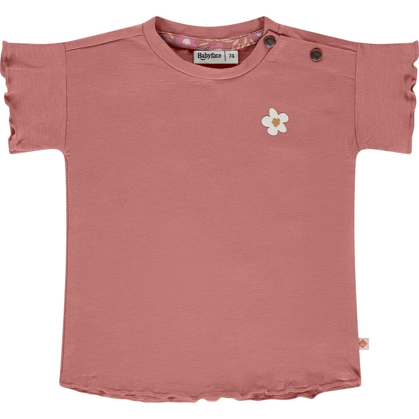 Daisy Ruffle Sleeve T-Shirt