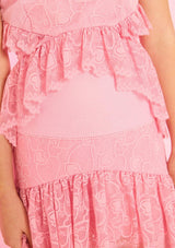 Lucy Frill Mini Dress