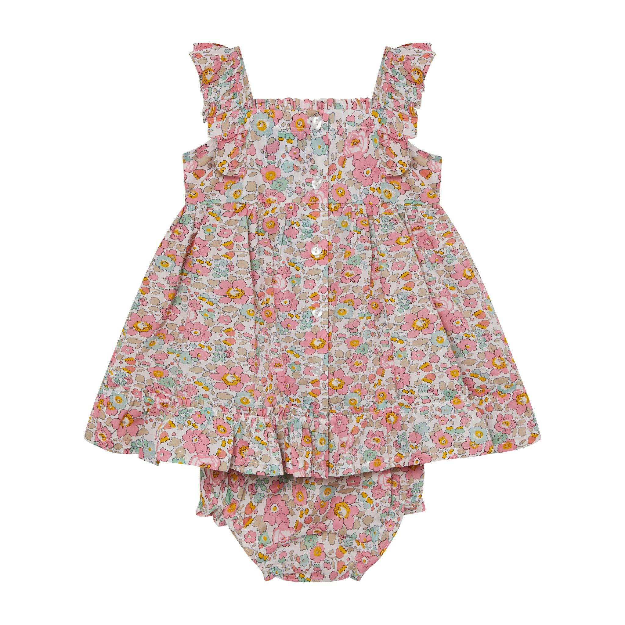 Made With Liberty Fabric Baby Sundress Ophelia