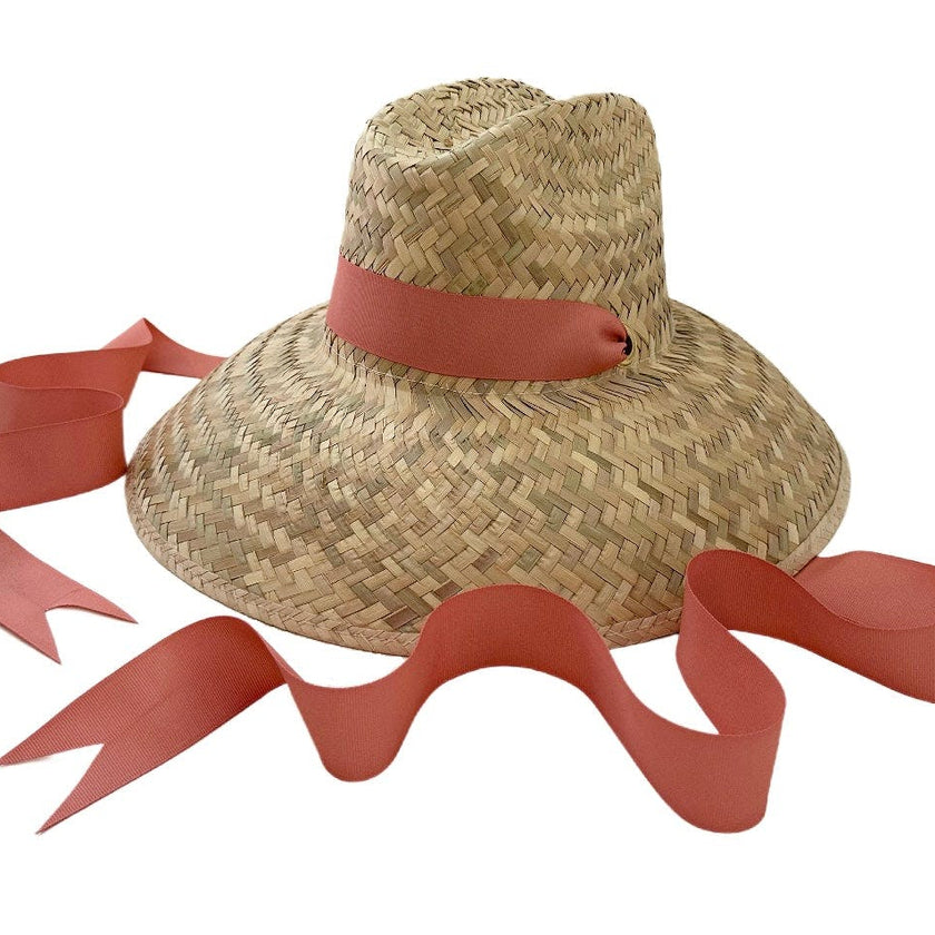 Coral, Ivory & French Blue Long Grosgrain Ribbon Pack