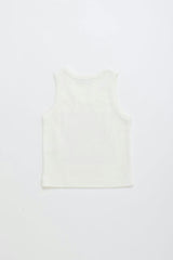 BIRDS TANK TOP WHITE