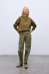 Waterlily Woman Pant Bandana Woman Print