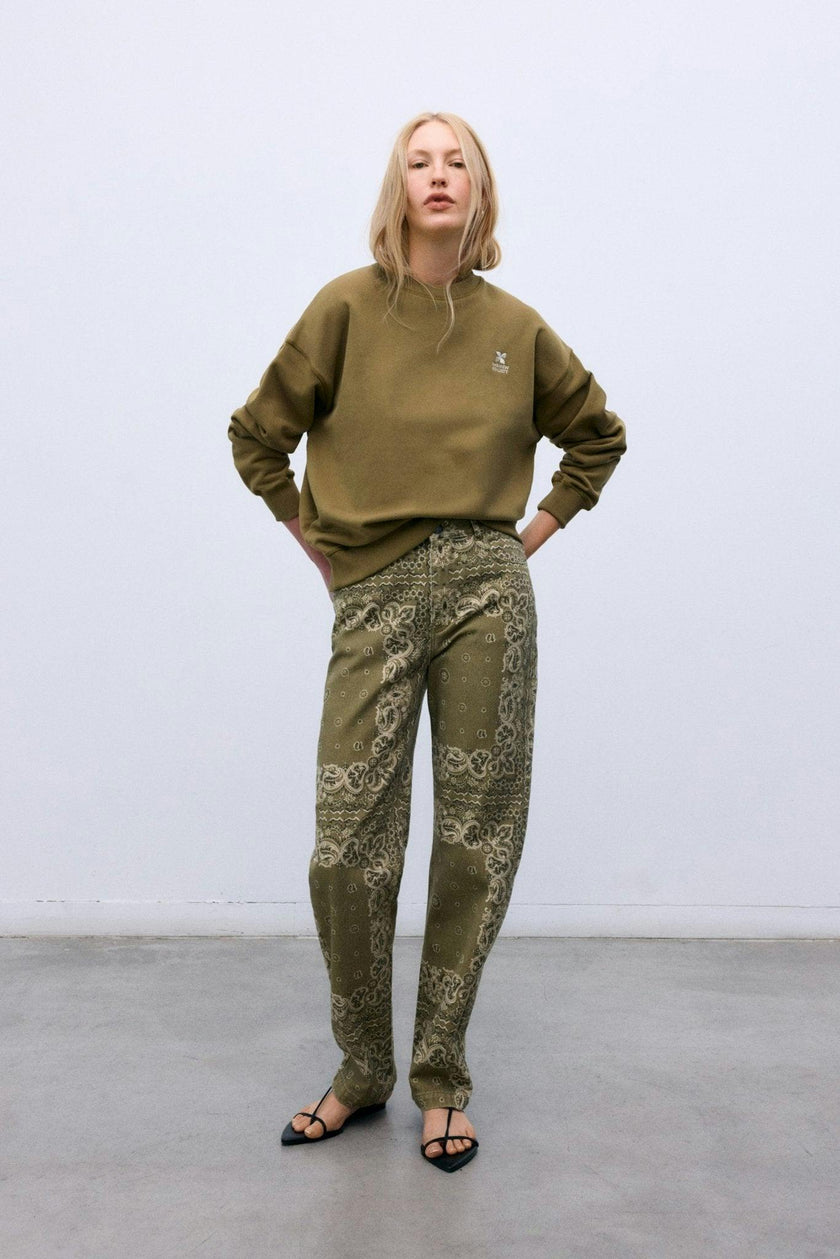 Waterlily Woman Pant Bandana Woman Print
