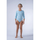 Patterned Long Sleeve Swimsuit, Florals