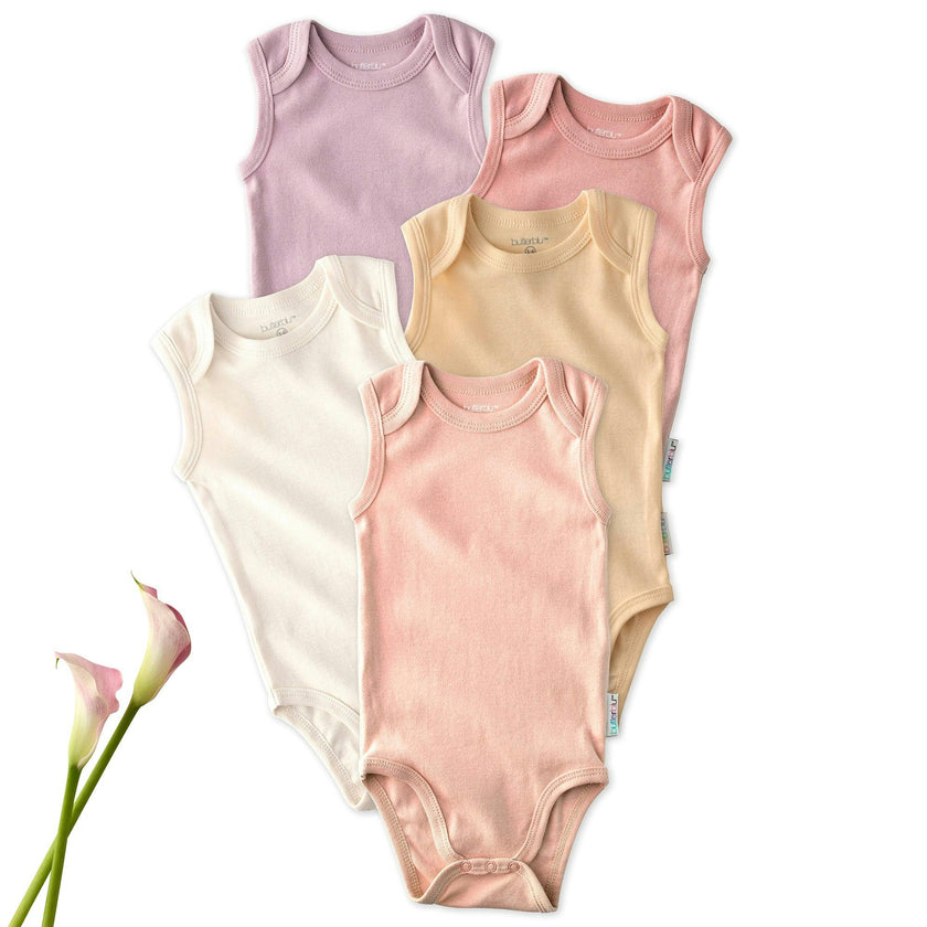 SAM 5-Pack Sleeveless Bodysuits