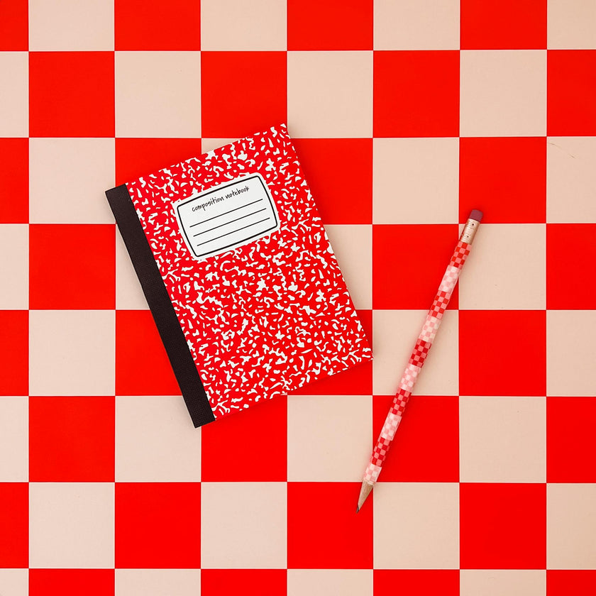Candy Apple Mini Composition Notebook