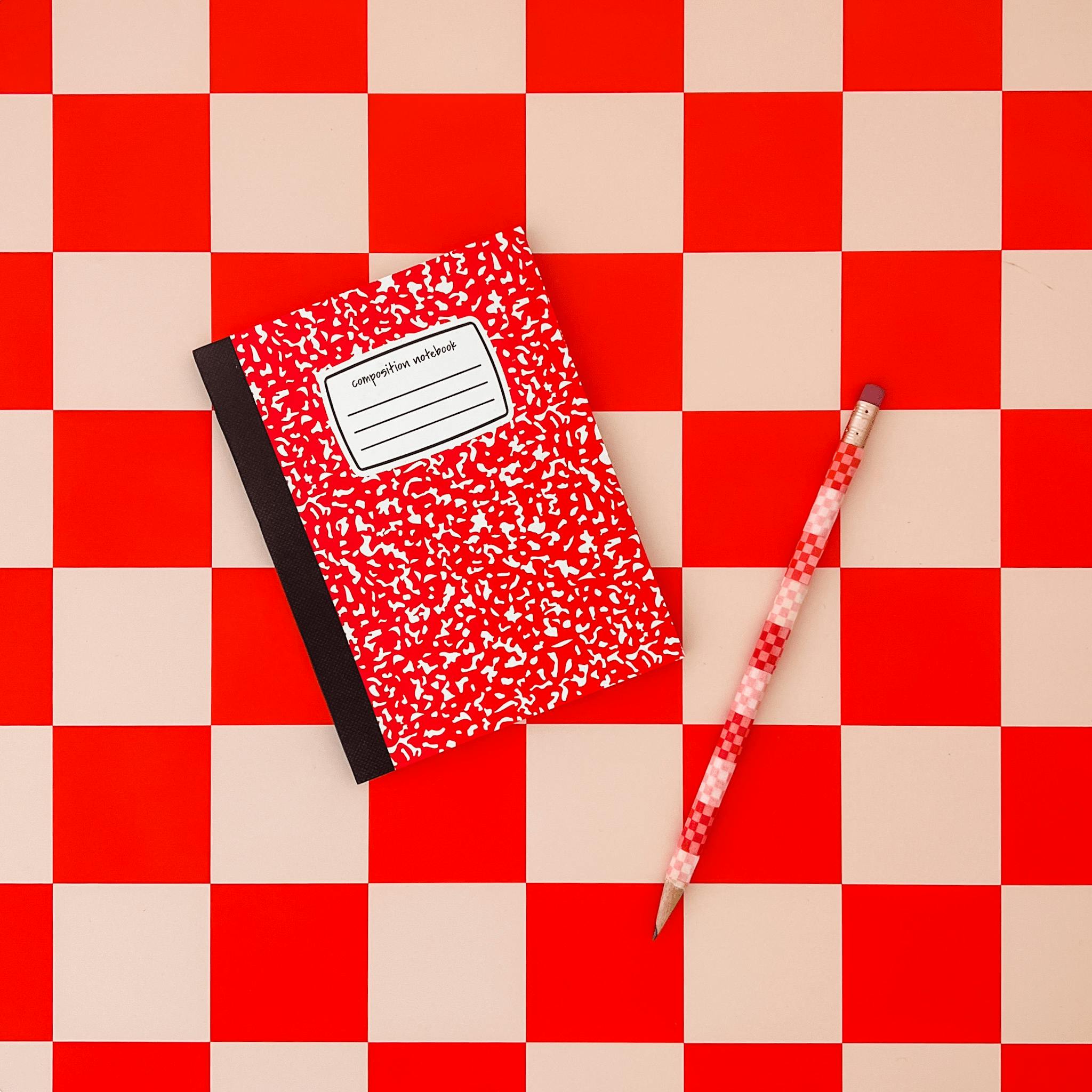 Mini Composition Notebook