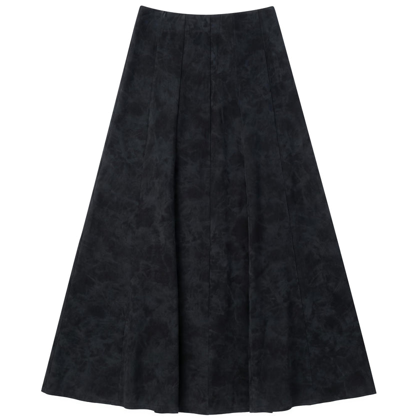 Stone Wash Maxi Pensil Skirt