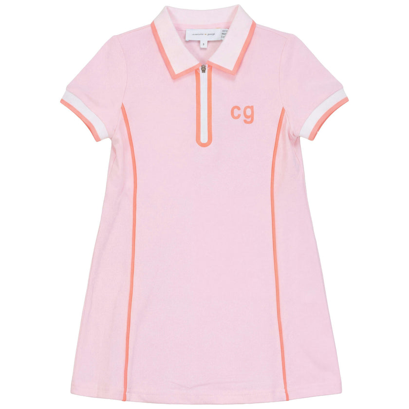 Polo Dress With Contrast Trim
