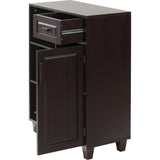 Catalina Wooden Floor Cabinet with Storage Drawer