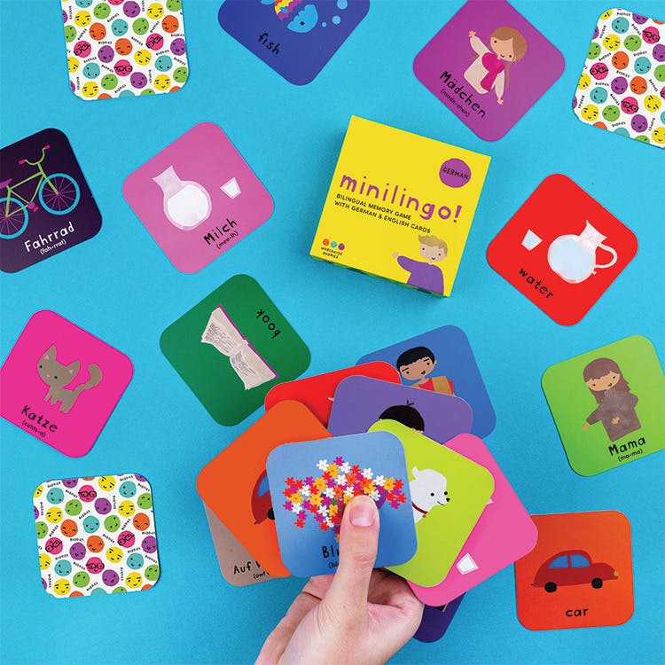Minilingo, German/English Flashcards