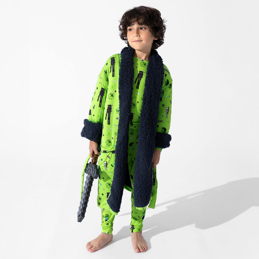 Minecraft: Mob Squad Bamboo Kids Pajamas