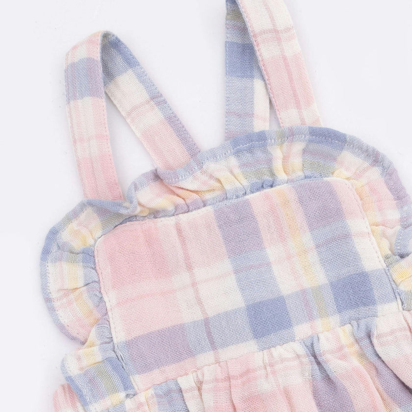 Dusty Plaid - Oxford Bubble