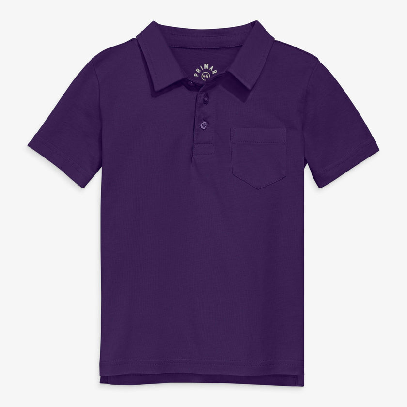 Kids short sleeve polo