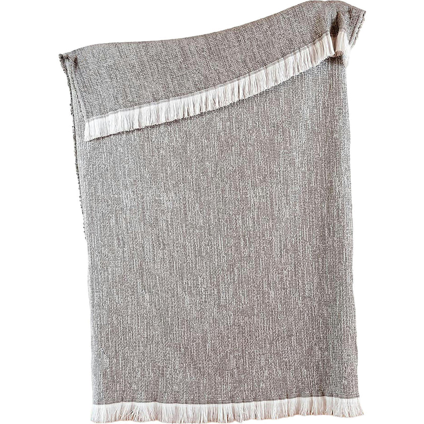 Crosshatch Stain Resistant Indoor Outdoor Throw