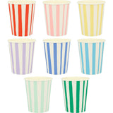 Mixed Stripe Cups