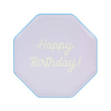 Mixed Happy Birthday Side Plates