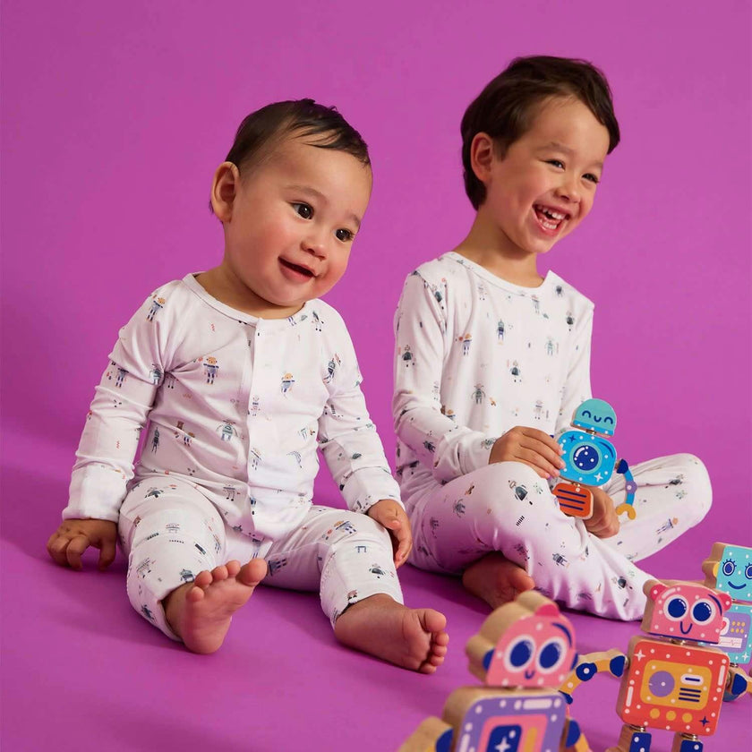 Magnetic Convertible Coverall LOVE YOU A BOT